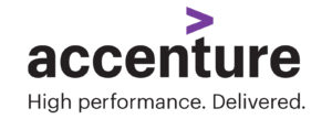 Accenture logo in purple