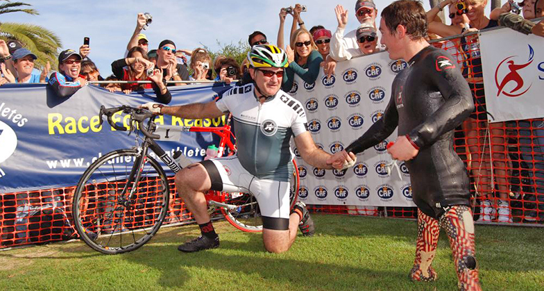 robin williams cycling