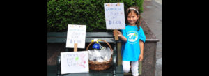 Seven Year Old Sienna raises money for challenged athletes