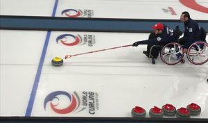 Justin Marshall Team USA Wheelchair Curling