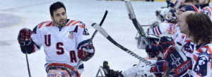 Nikko Landeros_sled hockey