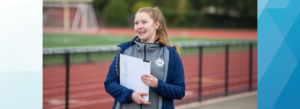 Eva Kristoff at 2019 CAF High School Adaptive Sports Program clinic