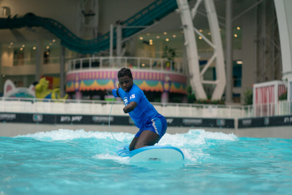 Photo of Chase Merriweather surfing