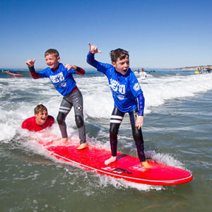 JSF Surf Clinic X 300 Junior Seau Foundation Adaptive Surf Clinic