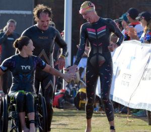 San Diego Triathlon Challenge out of water