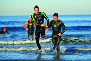 San Diego Triathlon Swim exit