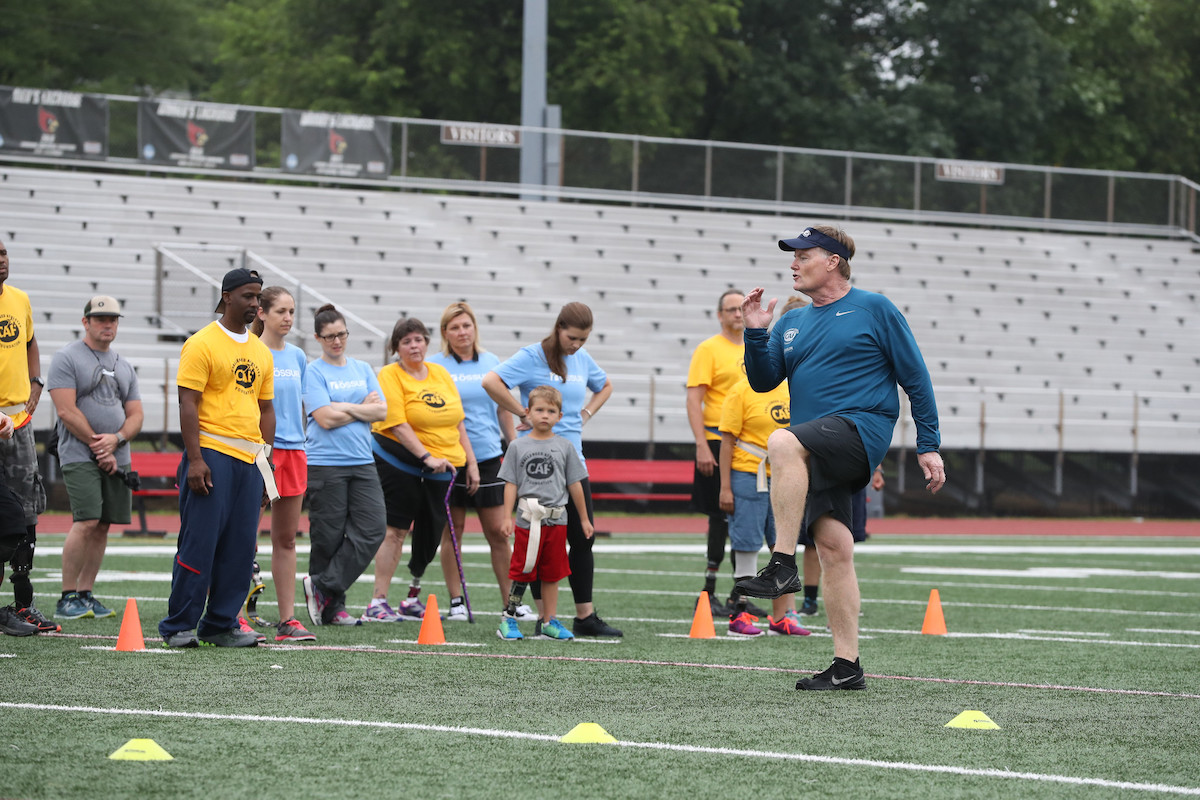 Bob Gailey at Challenged Athletes Foundation's Össur Running & Mobility Clinic