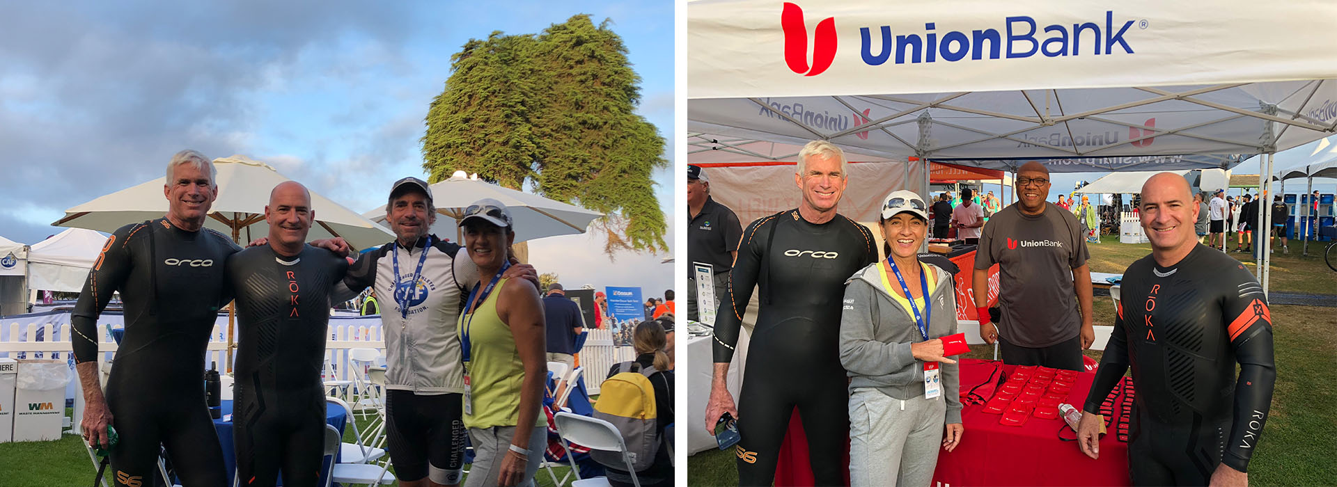 David Jochim and Union Bank supporting the San Diego Triathlon Challenge