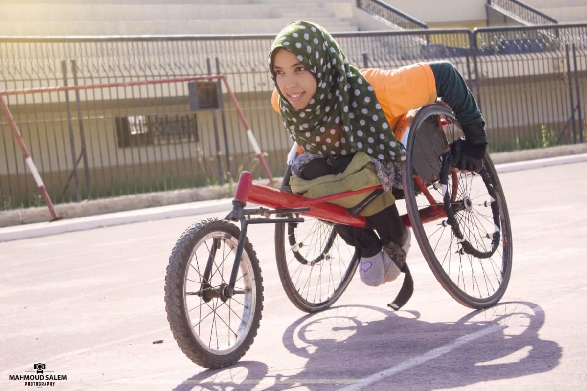 Hoda Mohamed_wheelchair racing