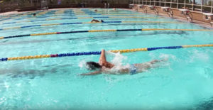 Freestyle Swim for bilateral amputee-video