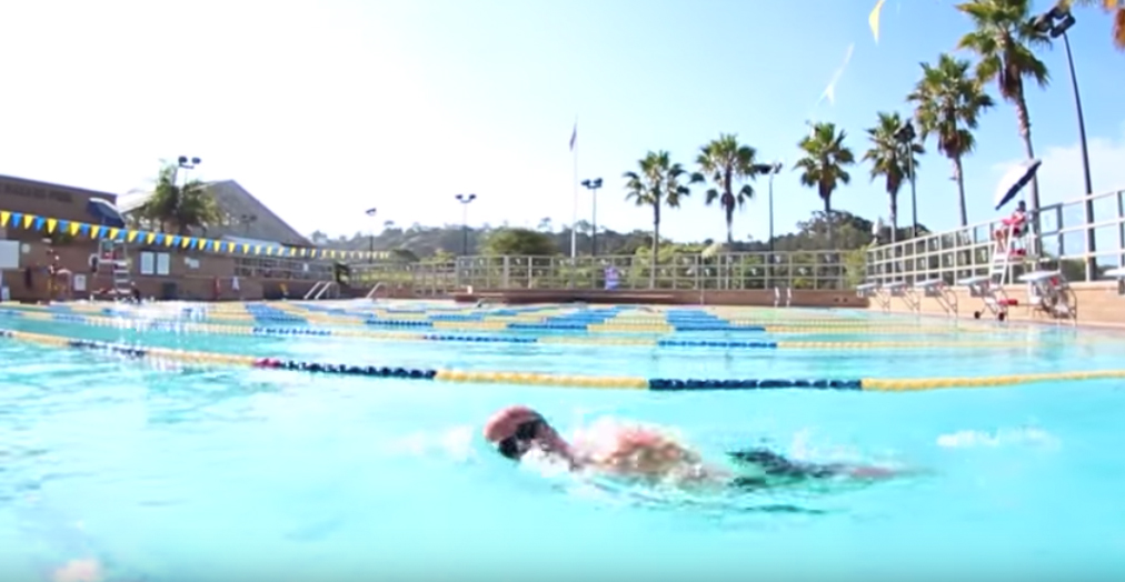 swim technique for little people-video