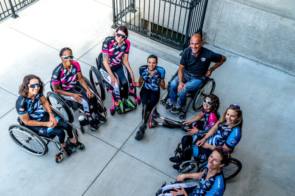 CAF First ever Women's Handcycling Team