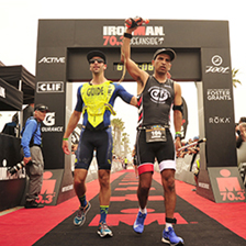 IRONMAN 70.3 Oceanside race with CAF