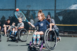 CAF Idaho Page - Brooklyn Gossard plays tennis 600x400