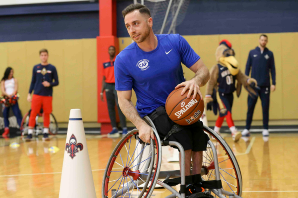 Steve Serio playing Basketball 600x400 Steve Serio playing basketball