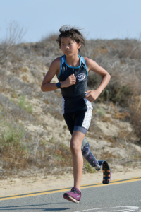 Emma Meyers Running at 2019 Youth Paratri Camp