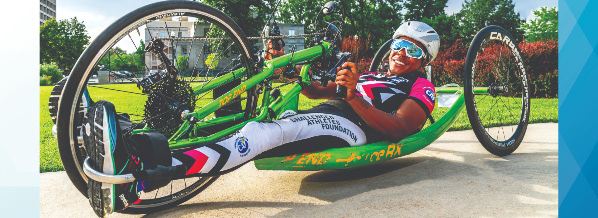 Gabby Platt handcycling