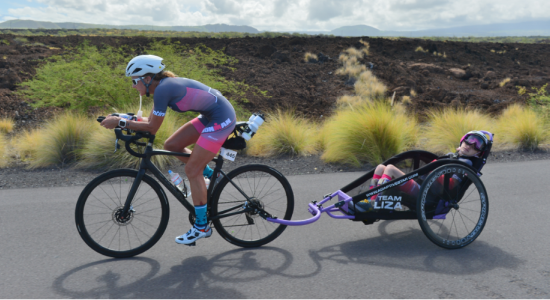 Team Liza at 2019 Kona Ironman