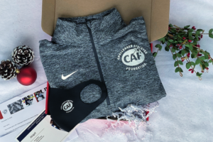CAF long sleeve pull over and CAF mask in gift box