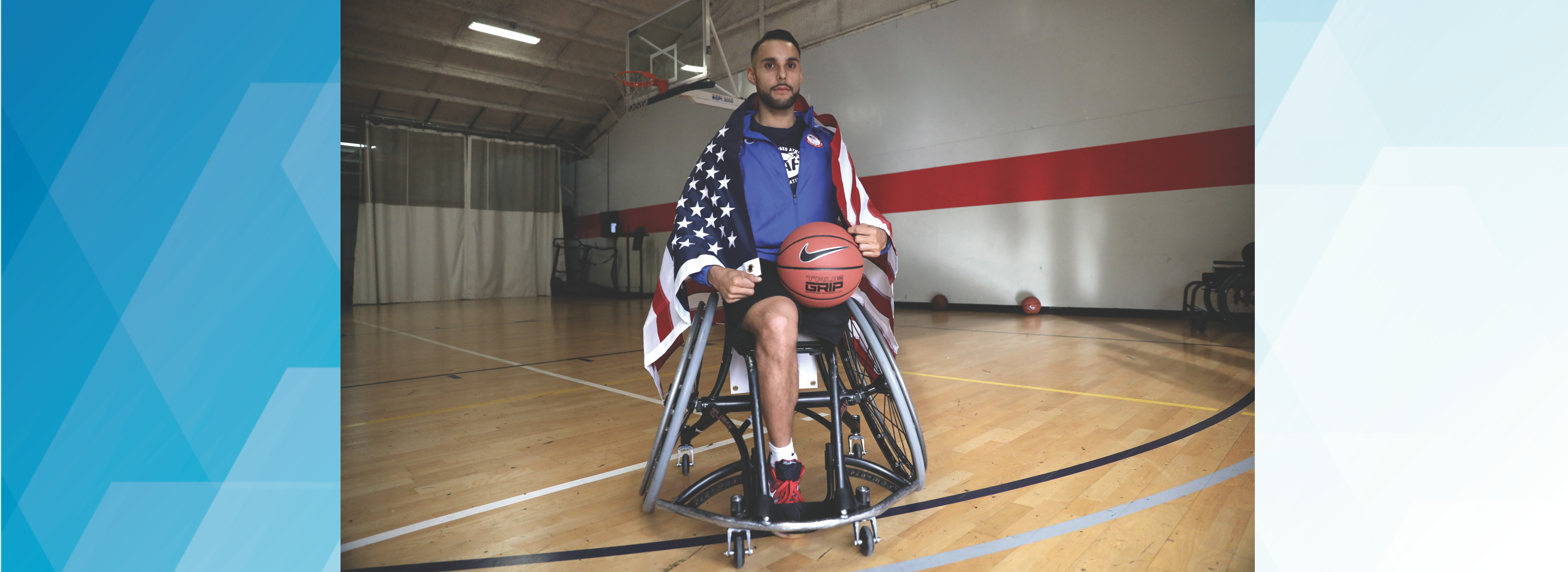 Jorge Sanchez Wheelchair Basketball Portrait