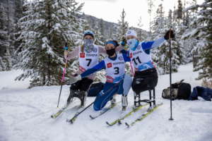 2021 US ParaNordic Ski Boseman Team Shot with Oksana and Lera