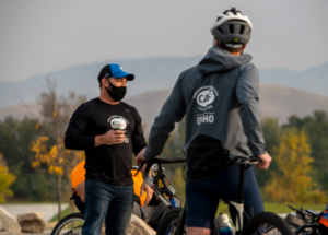 Athlete masked at CAF Idaho event