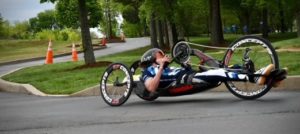 Womens Adaptive Cycling Team racing at Huntsville Time Trials