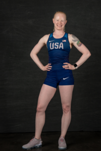 Kym Crosby in Team USA uniform