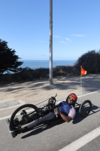 Tavian Bryant on handcycle