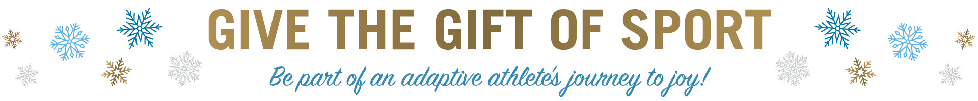 Give the Gift of Sport in 2022