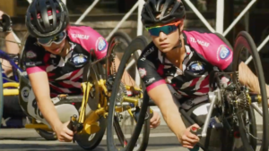 Handcycle race in Idaho