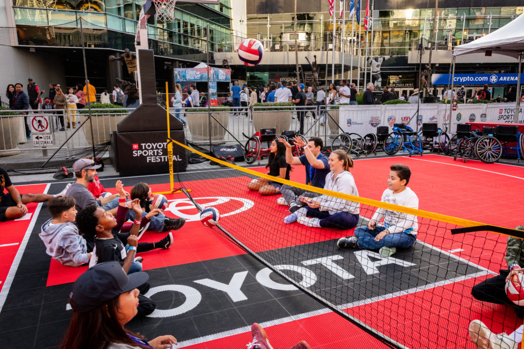 Sitting Volleyball at Toyota Sports Court 