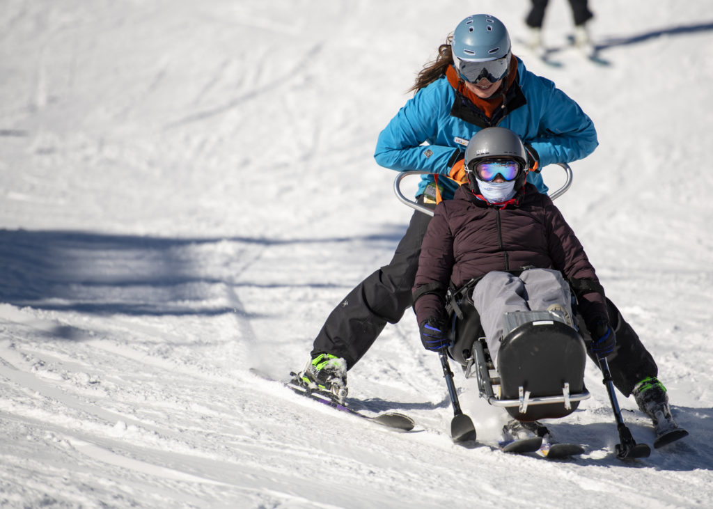 Downhill Ski in Idaho 