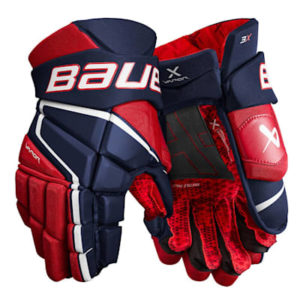 Bauer hockey gloves