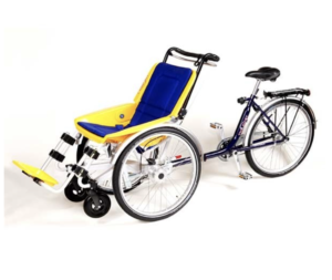 carrier bike with built-in seat