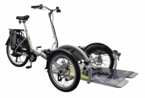 carrier bike with wheelchair platform carrier bike with wheelchair platform