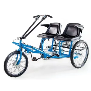 side by side tandem bike