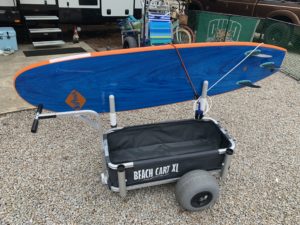 surfboard cart