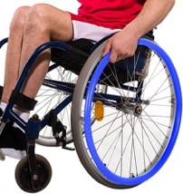 wheelchair rim cover