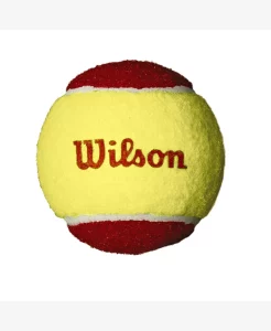 red tennis ball