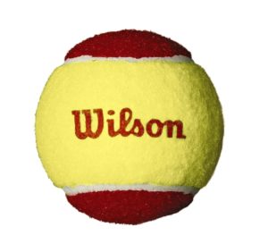 red tennis ball 