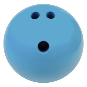 rubber bowling ball