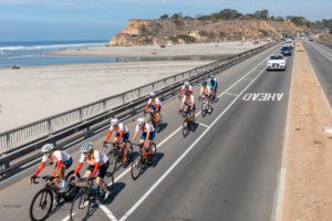 CAF Million Dollar Challenge riders on coast