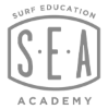 SEA Academy Greyscale Logo
